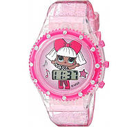 ПОД ЗАКАЗ 20+- ДНЕЙ Красивые розовые часы с подсветкой ЛОЛ L. O. L Surprise