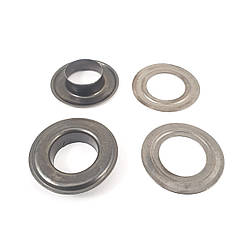 Люверс (Блочки) №28 D14мм 50шт Темний Нікель