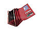 Жіночий шкіряний гаманець BETHCAT, червоний лак, фото 6