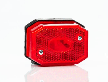 Ліхтар габаритний червоний зі світловідбивачем Fristom FT-001 C, фото 1