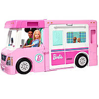 Игровой набор Барби Кемпер-трансформер для путешествий Barbie 3-in-1 DreamCamper Vehicle GHL93