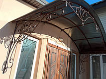 Кованый козырек 2