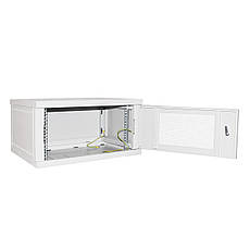 Серверна шафа IPCOM СН-6U-06-06-ДП Перфорація, Глибина-600, ширина-600 крок 25 мм, фото 4