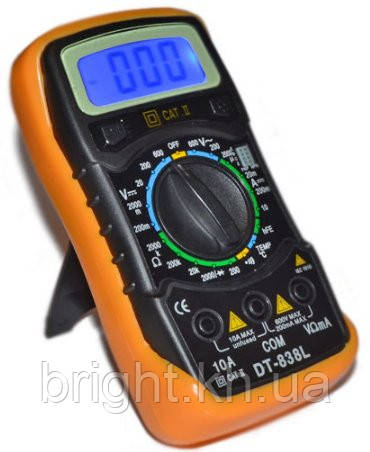 Мультиметр тестер DT-838L з вимірюванням температури