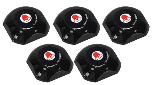 Фото Кнопки виклику офіціанта HCM-250 Black з комплекту системи виклику RECS №125