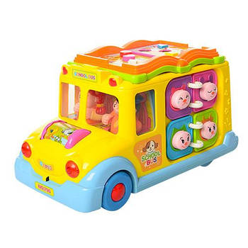 Музична іграшка Limo toy шкільний автобус озвучено англійською (796)
