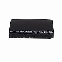 Аудіо екстрактор AirBase K-CN11A4K-P Black