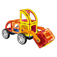 Магнітний конструктор Будтехніка Magnistar LT6001 Limo toy 87 деталей, фото 5
