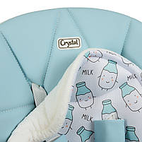 Стільчик для годування El Camino ME 1037 Milk Sky Blue, фото 6