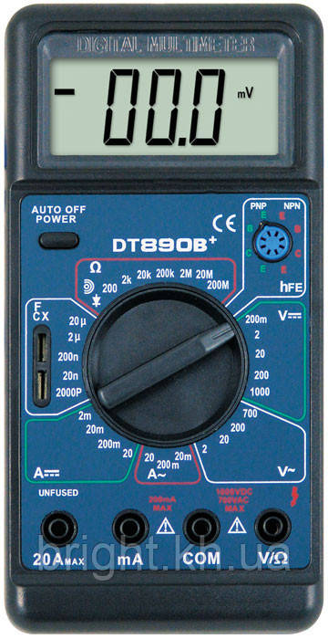 Мультиметр тестер DT 890B c вимірюванням ємності