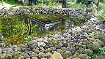 Декоративный чистый пруд. 11