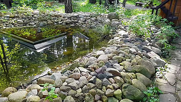 Декоративный чистый пруд. 14