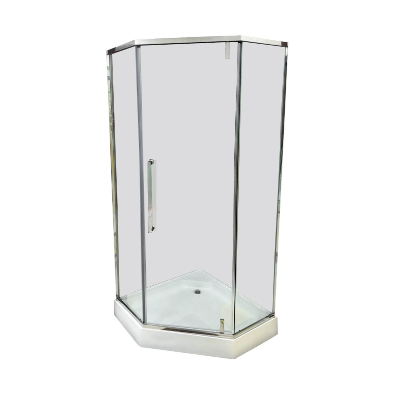 Душова кабіна VERONIS KN-16-00 chrome з піддоном 90х90х204