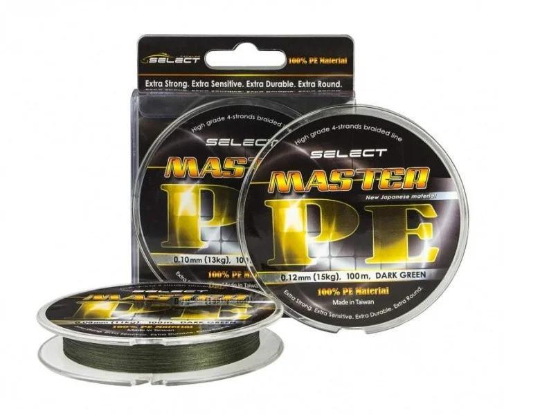 Шнур Select Master PE 150 m (темно-зелений)