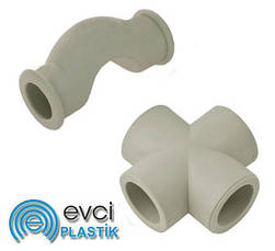 Поліпропіленові різні фітинги Evci Plastik