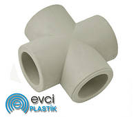 Крестовина Evci Plastik 25 полипропиленовая