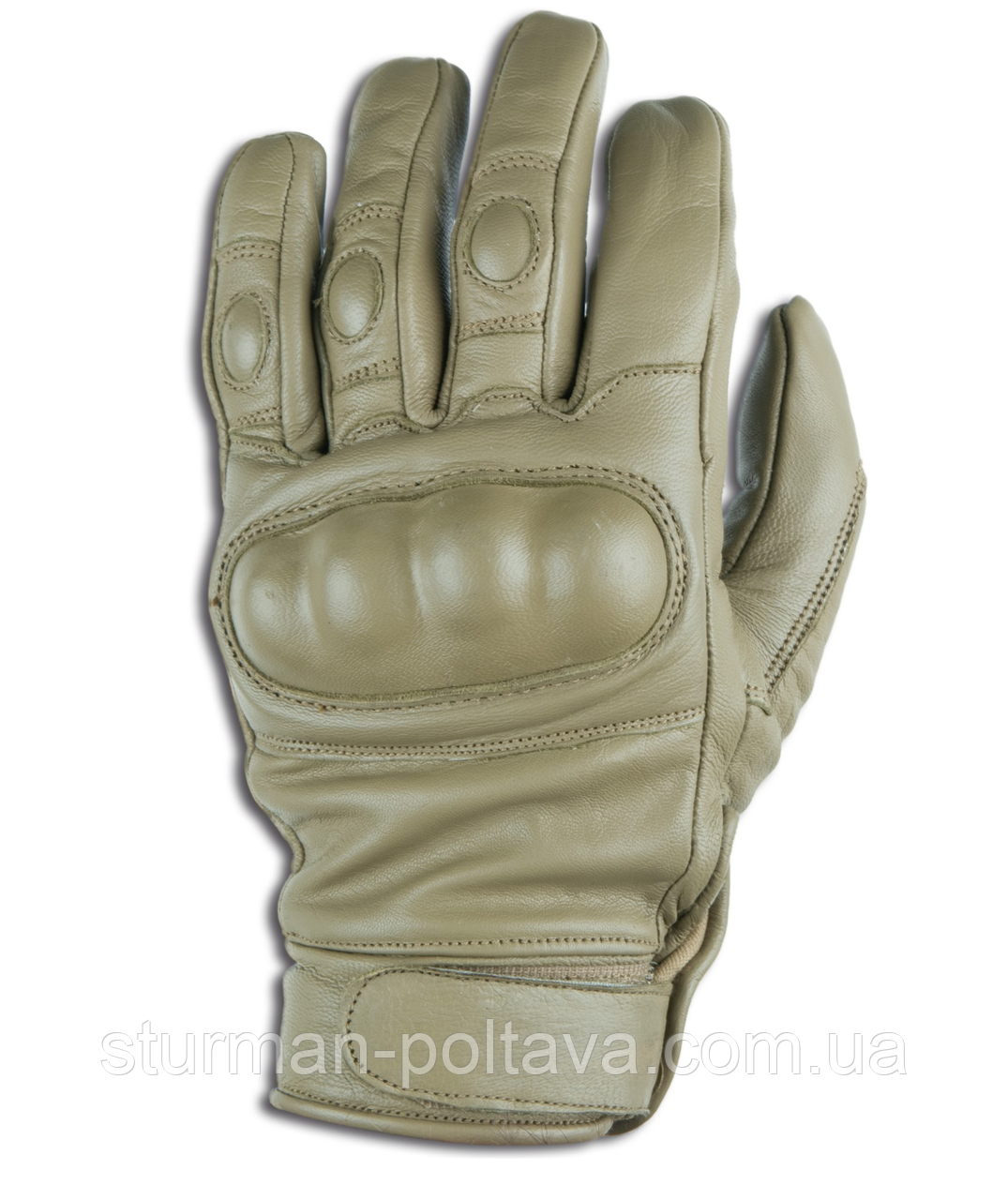 Рукавиці тактичні шкіряні олива (Mil-tec) Німеччина, фото 1