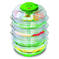 Електросушарка для фруктів Saturn ST-FP0113-10 Green потужність 350 Вт 10 секцій