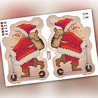 Іграшка під вишивку новорічна (не пошита)