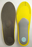 Устілки ортопедичні Insoles Health розмір 40-45 із супінатором, фото 4