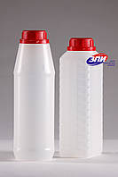 Пластиковые бутылки круглые R-01 , емкостью 1 литр