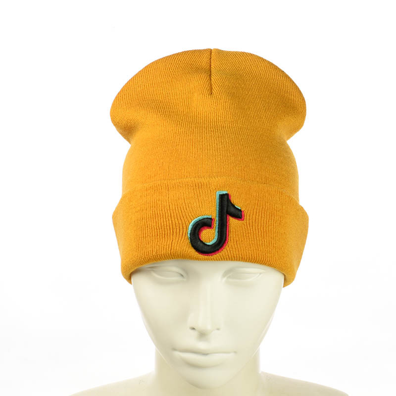 Молодіжна шапка "Tik Tok" з чорним логотипом