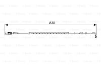 Датчик износа тормозных колодок MG-550, MG-6 (830мм)