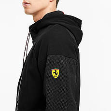 Кофта спортивна чоловіча Puma Ferrari race Hdd sweat, фото 6