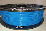 Пластик PLA (ПЛА) Блакитний 1,75 mm 0,75 кг, фото 4