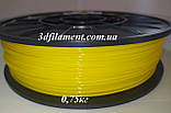 PLA (ПЛА) пластик для 3D принтера Світло жовтий 1,75mm 0,75кг, фото 3