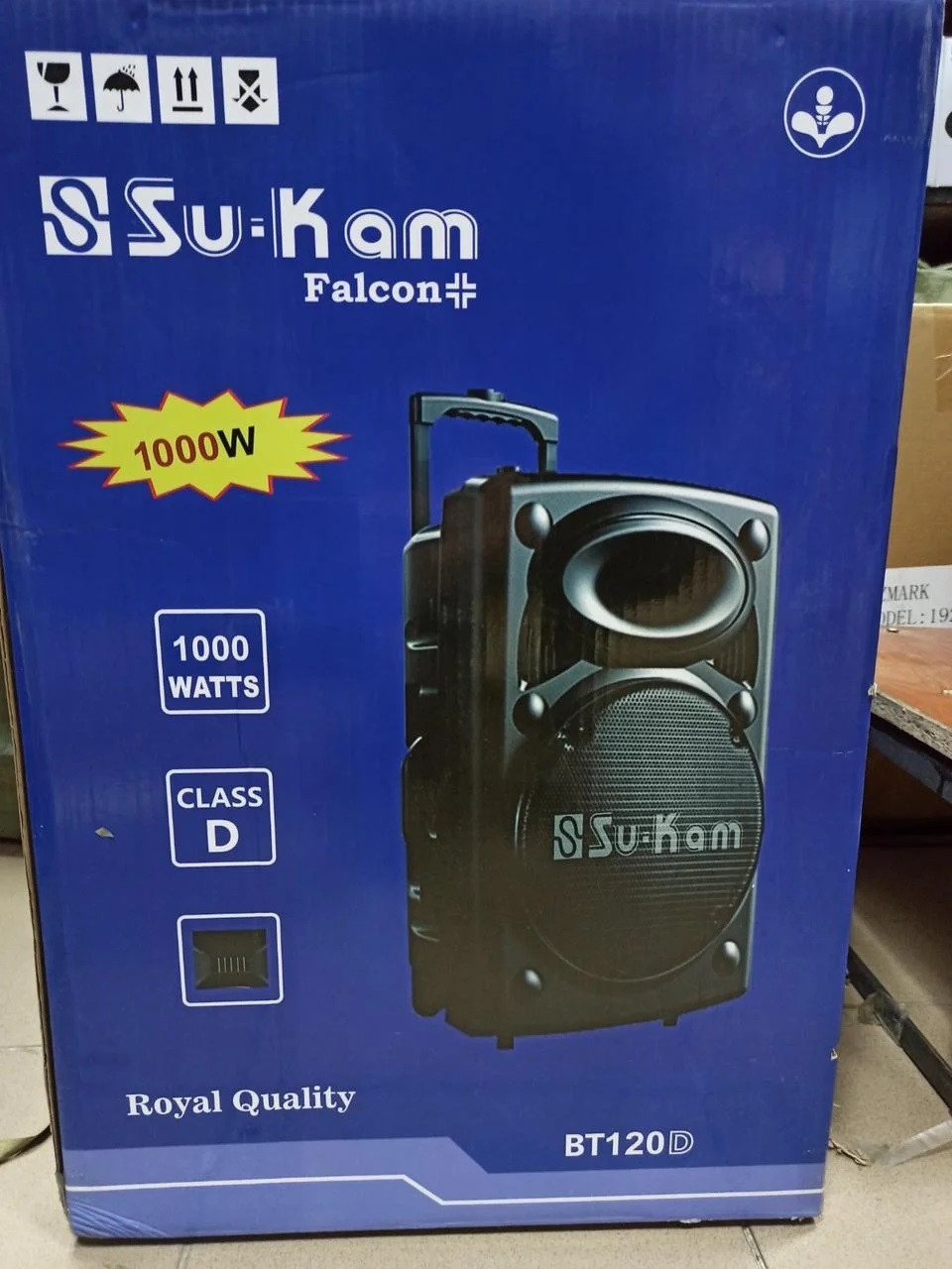 Портативна колонка Su-Kam BT 150D 2 мікрофона 12v\220v