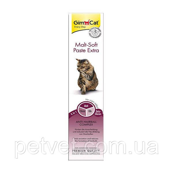 Паста для виведення шерсті Malt Soft extra для кішок, 100 г.