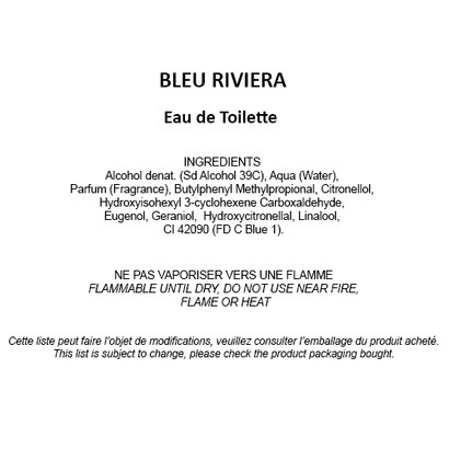 Туалетная вода Bleu Riviera 50 ml Fragonard - фото 2 - id-p379036523