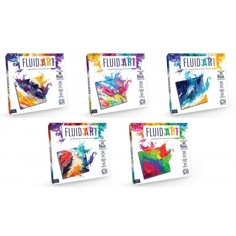 KMFA-01-01,02,03,04,05 Креативна творчість "Fluid ART" (5)