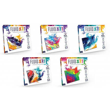 KMFA-01-01,02,03,04,05 Креативна творчість "Fluid ART" (5), фото 1