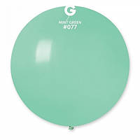 Латексна кулька пастель М'ятний 31"/77/80см Mint Green Gemar