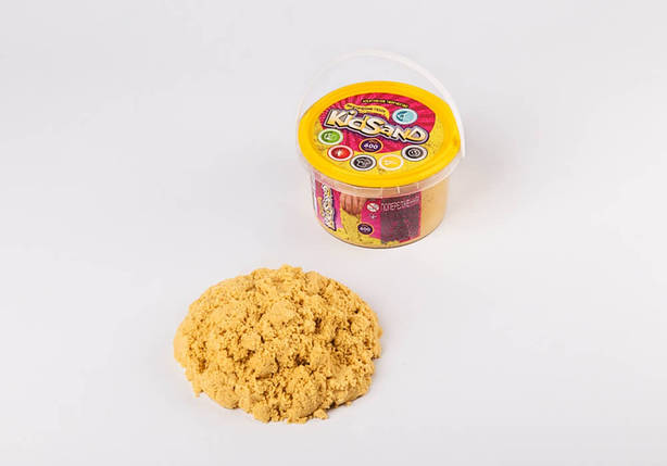 KMKS-01-05 Кінетичний пісок KidSand для дітей банка 600 г тм Danko Toys, фото 1