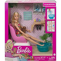 Ігровий набір Barbie для манікюру та педикюру GHN07