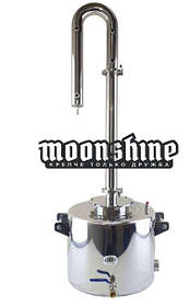 Дистилятор Moonshine Light кламп 2" з баком 20 літрів