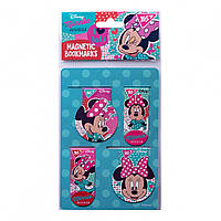 Закладки магнітні YES "Minnie Mouse", 4 шт 707399