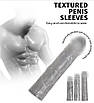 Набір насадок "Textured Penis Sleeves", колір безбарвний, фото 6