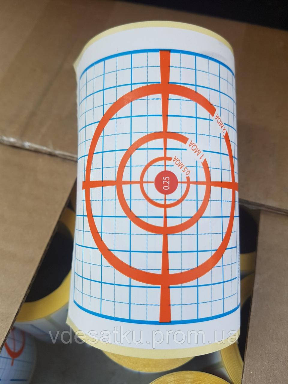 Мішень самокліюча тренувально- залікова
9х9см, фото 1