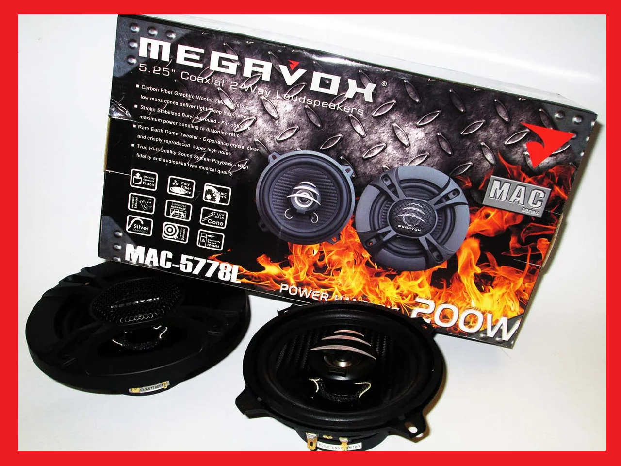 MEGAVOX MAC-5778L (200W) 2 смугові