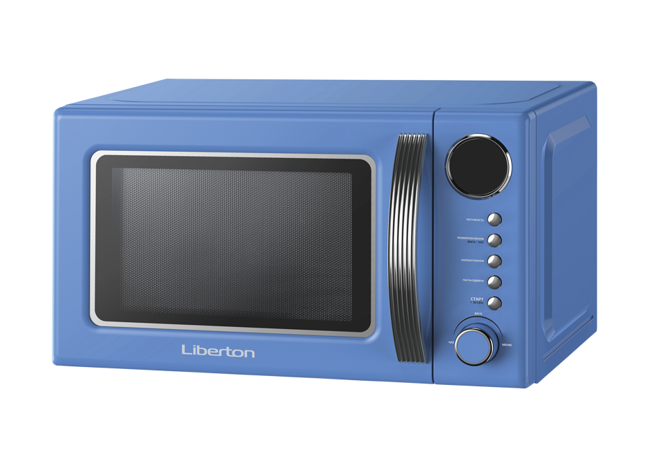 Микроволновая печь Liberton LMW-2083E Blue - фото 1 - id-p1255710017