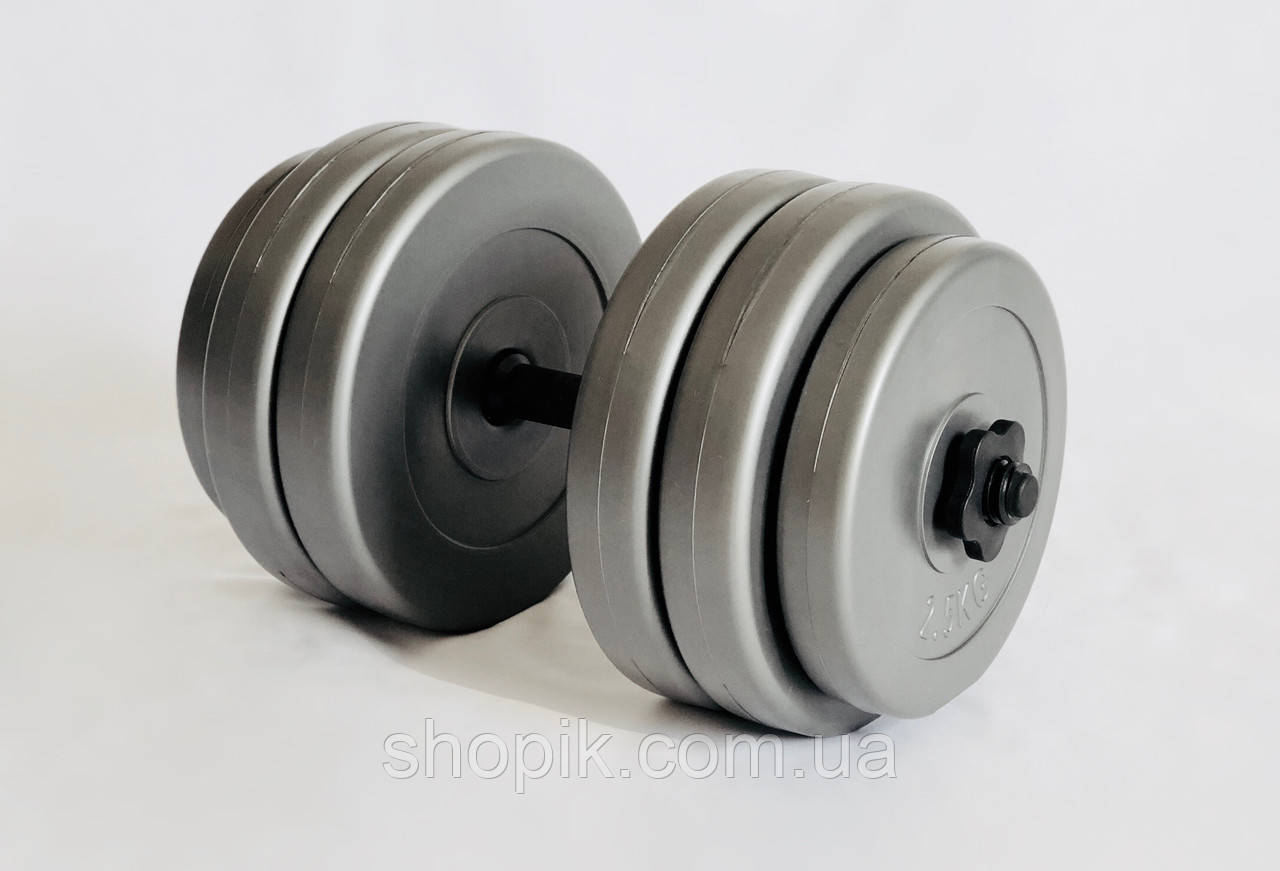 Гантель 25кг GREY SHOPIK