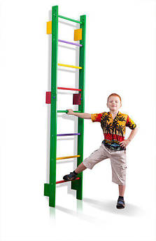 Шведська стінка - Teenager-0-220 (green) SportBaby SHOPIK