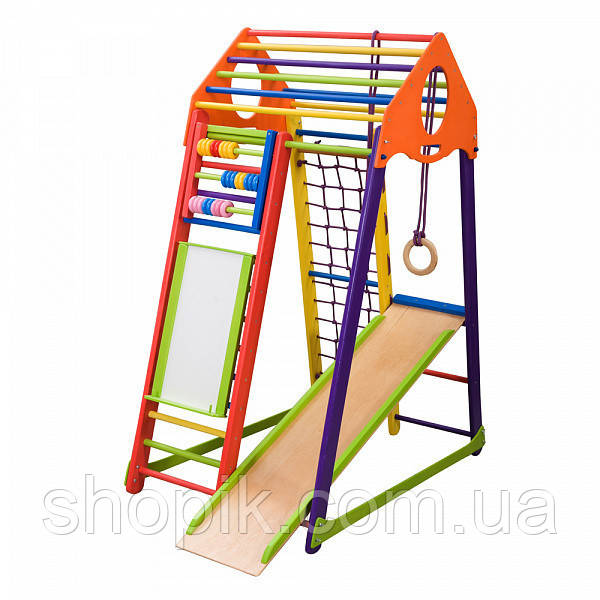 Дитячий спортивний комплекс BambinoWood Color Plus SportBaby SHOPIK