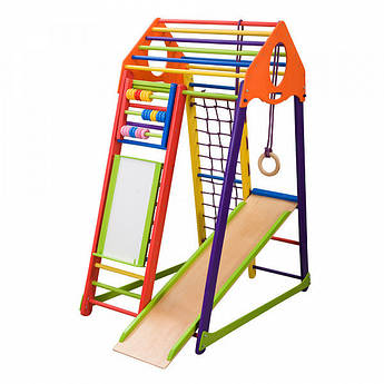 Дитячий спортивний комплекс BambinoWood Color Plus SportBaby SHOPIK