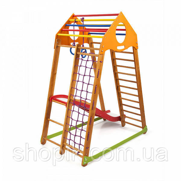 Дитячий спортивний комплекс BambinoWood Plus 1 SportBaby SHOPIK