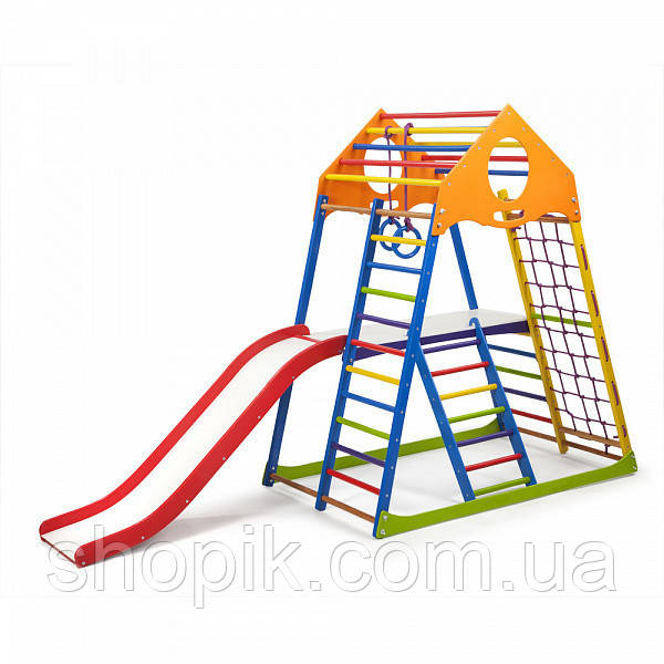 Дитячий спортивний комплекс KindWood Color Plus 2 SportBaby SHOPIK